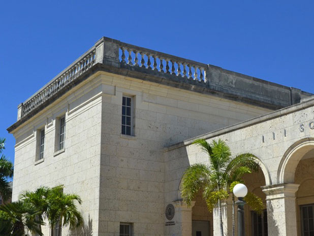 Exterior surface before Gorilla Kleen professional pressure washing Sarasota FL